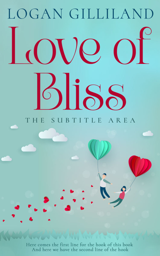 Front view of Sinbad #14424 - Premade Romance Book Cover