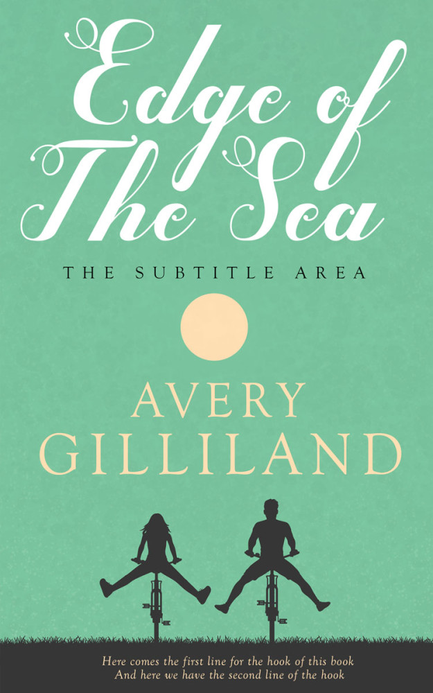 Front view of De York #14433 - Premade Romance Book Cover