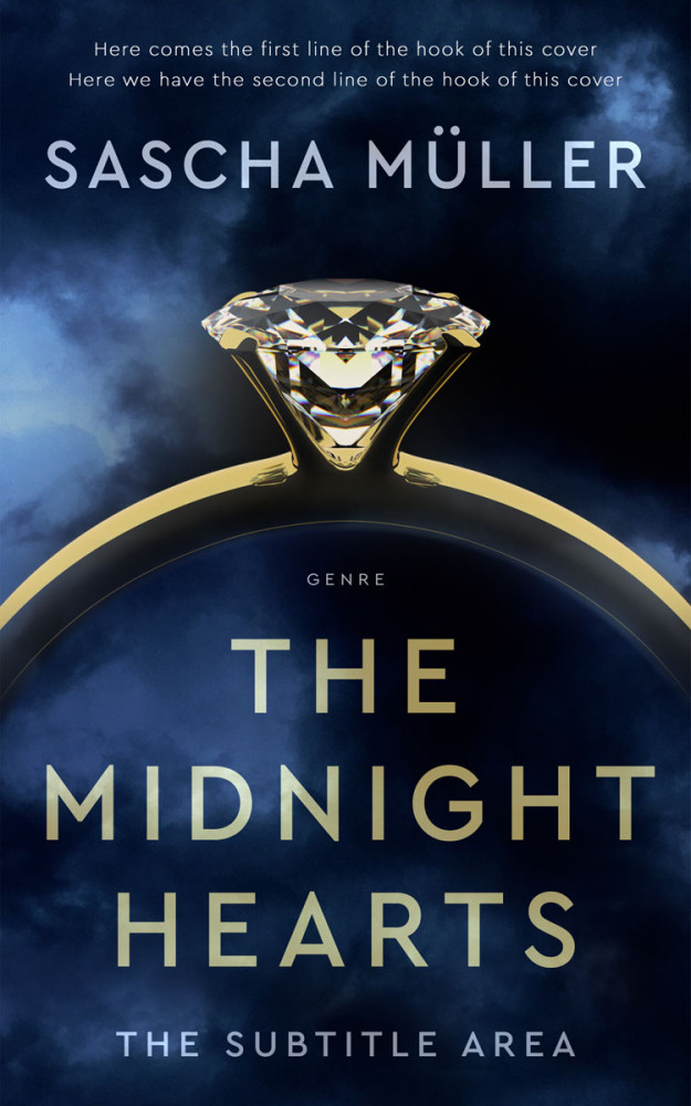 Front view of Firefly #14453 - Premade Romance Book Cover