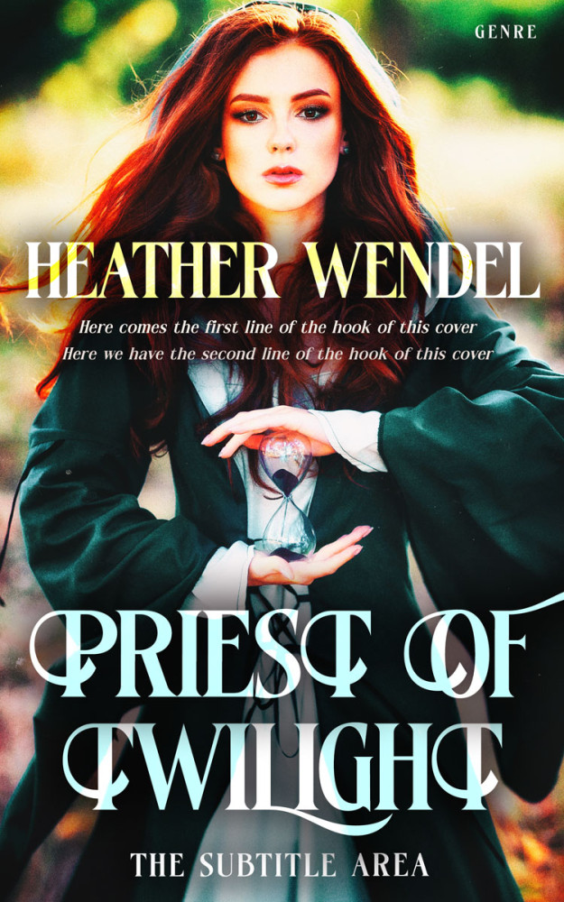 Front view of Heavy Metal #14500 - Premade Historical Book Cover