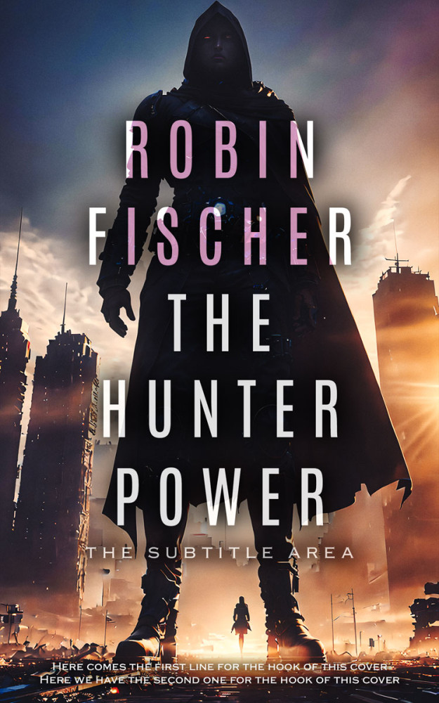 Front view of Cameo #14683 - Premade Apocalyptica Book Cover