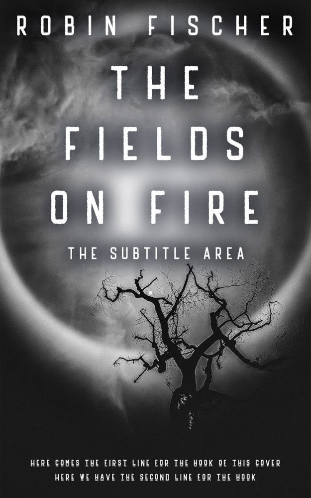 Front view of Tuna #14728 - Premade Horror Book Cover