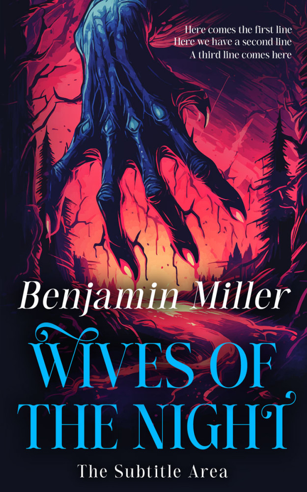 Front view of Cabaret #14776 - Premade Horror Book Cover | BookCoverZone