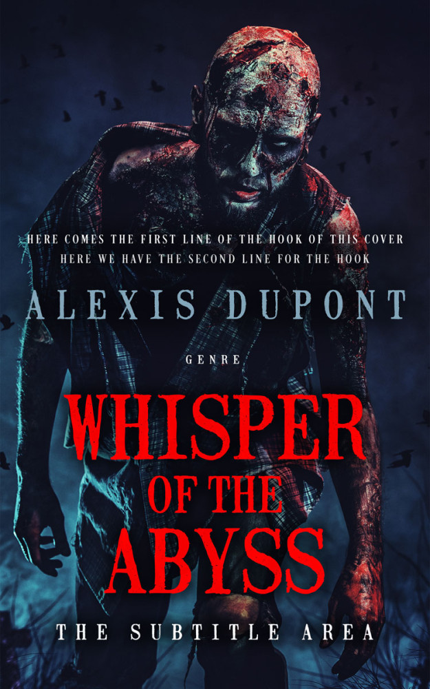 Front view of Mirage #14837 - Premade Apocalyptica Book Cover