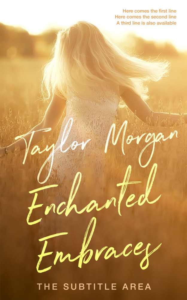 Front view of Tussock #14859 - Premade Romance Book Cover