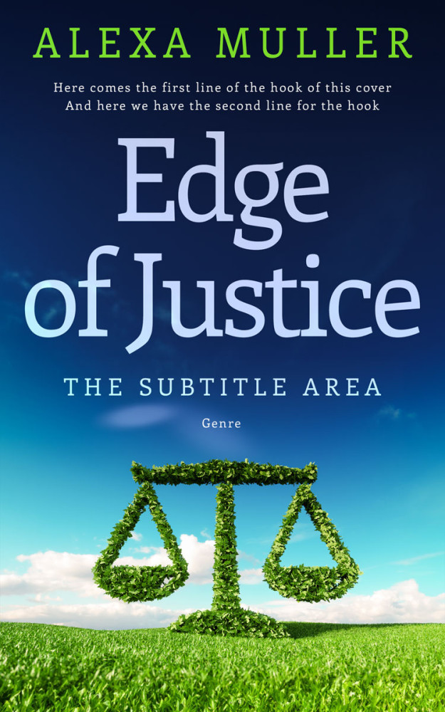 Front view of Surf #15039 - Premade Politics & Law & Society Book Cover