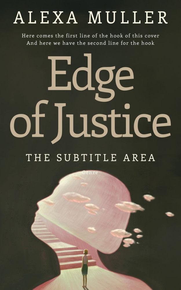 Front view of Vanilla #15040 - Premade Self-Improvement & Self-Help Book Cover