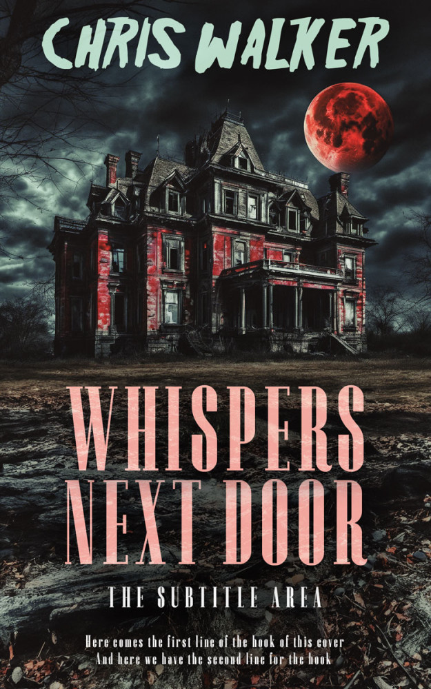 Front view of Mine Shaft #15081 - Premade Mystery & Thriller & Suspense Book Cover