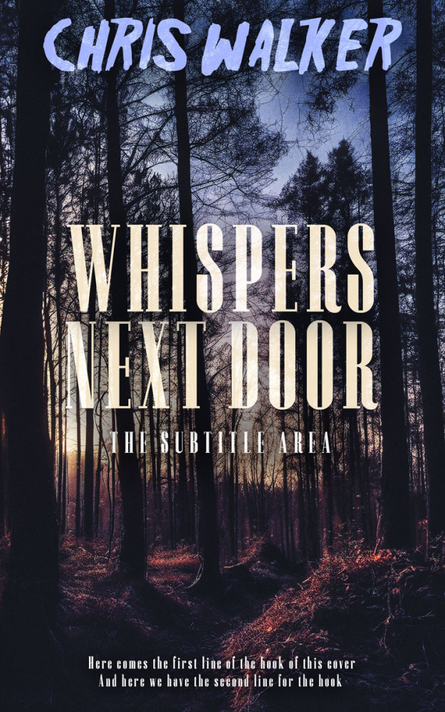 Front view of Steel Gray #15082 - Premade Mystery & Thriller & Suspense Book Cover