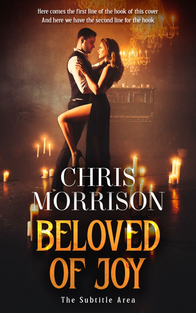 Front view of Cocoa Brown #15094 - Premade Romance Book Cover