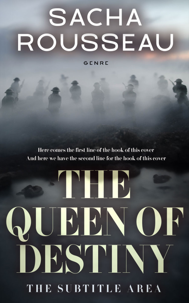 Front view of Tuna #15108 - Premade Historical Book Cover