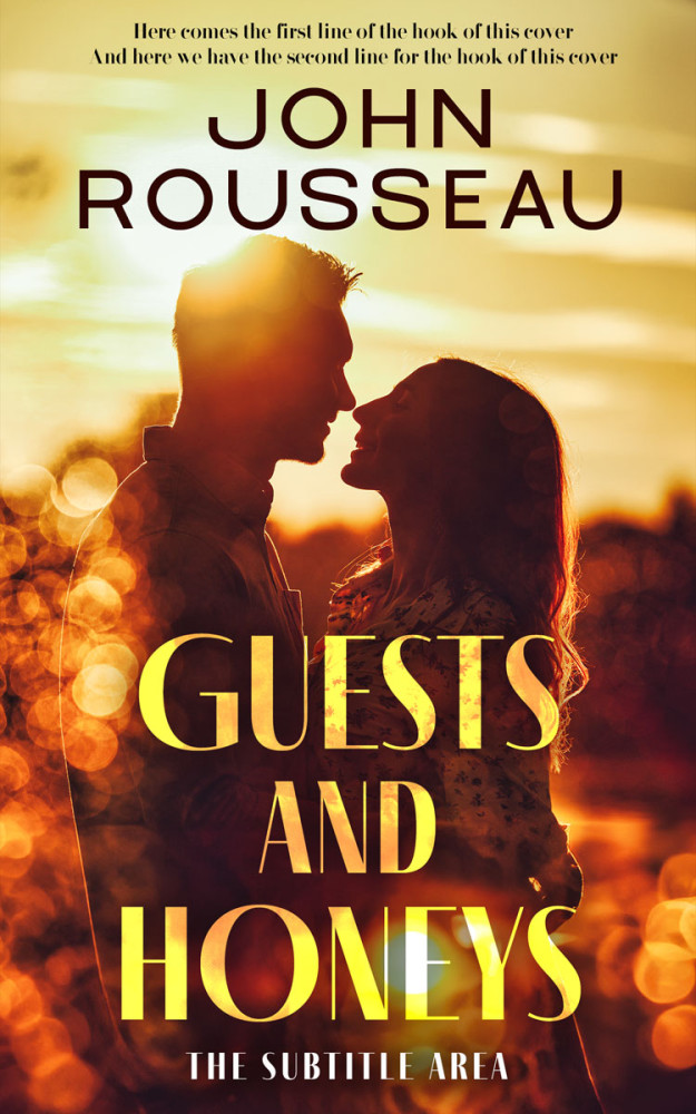 Front view of Tamarind #15137 - Premade Romance Book Cover