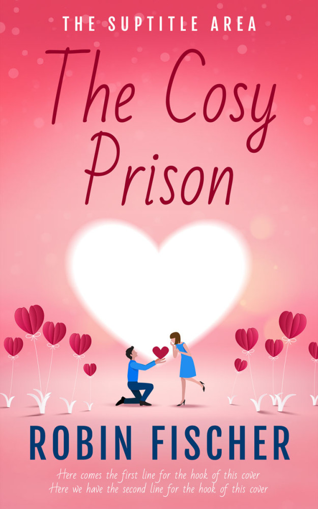 Front view of Wewak #15163 - Premade Romance Book Cover