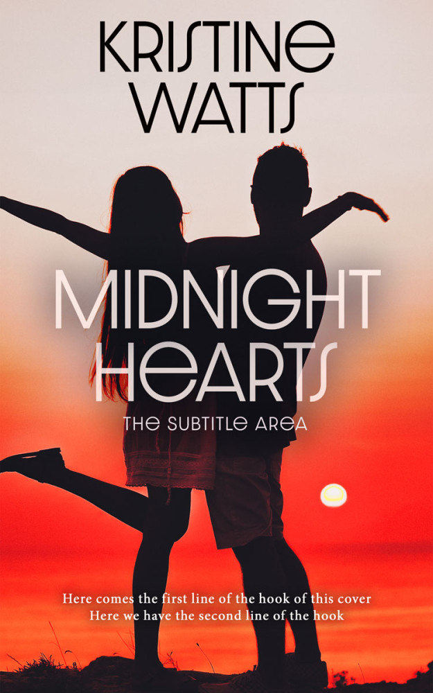 Front view of Wafer #15220 - Premade Romance Book Cover