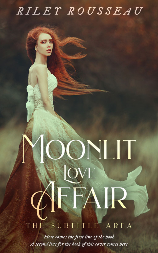 Front view of Mondo #15269 - Premade Fantasy Book Cover