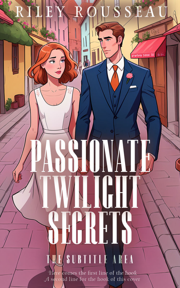 Front view of Coral Tree #15298 - Premade Chick Lit Book Cover