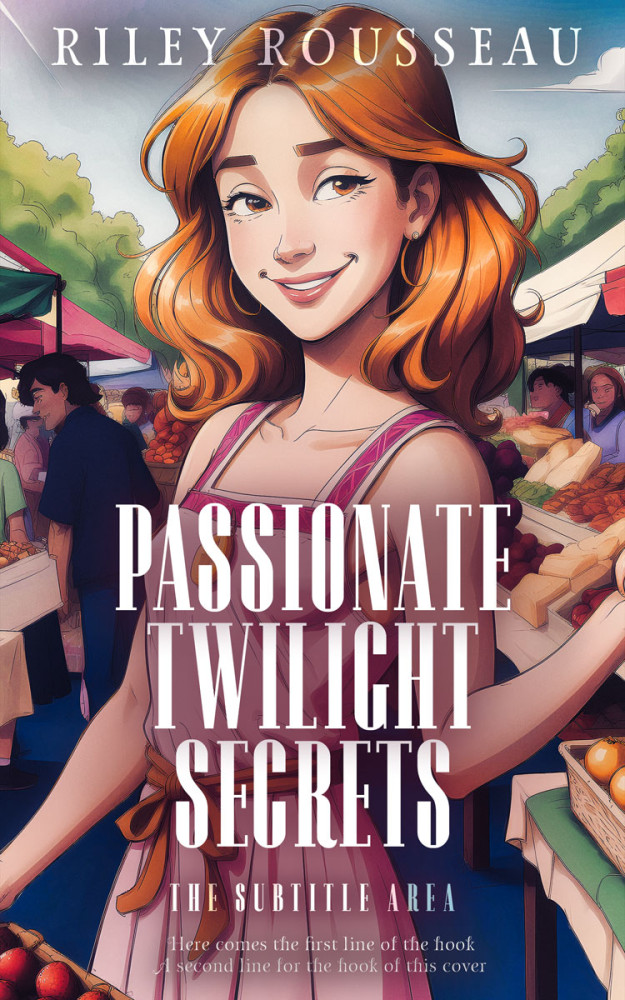 Front view of Pharlap #15299 - Premade Chick Lit Book Cover