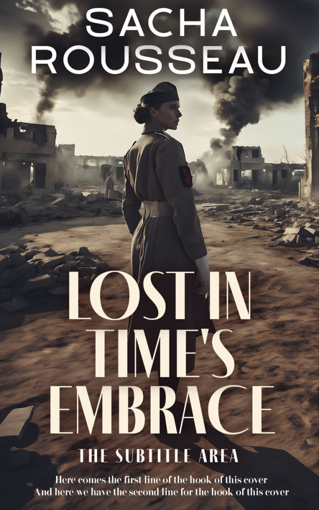 Front view of Merlin #15324 - Premade Historical Book Cover