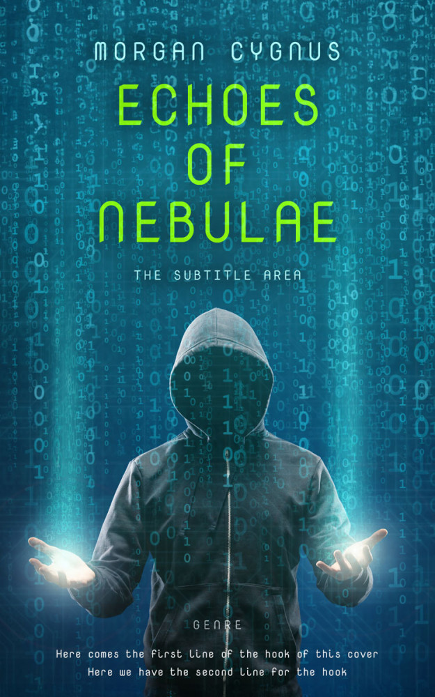 Front view of Chathams Blue #15358 - Premade Mystery & Thriller & Suspense Book Cover