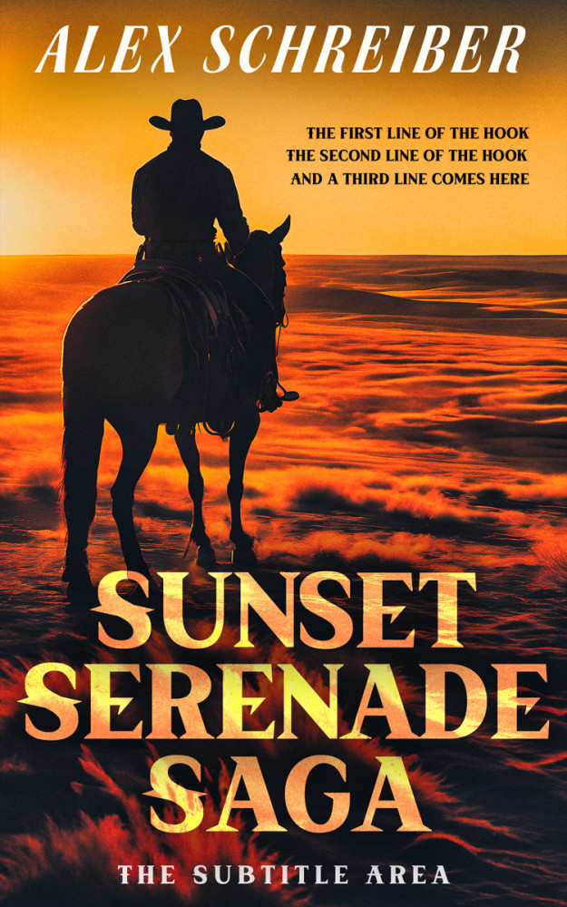 Front view of Woodsmoke #15386 - Premade Action & Adventure Book Cover