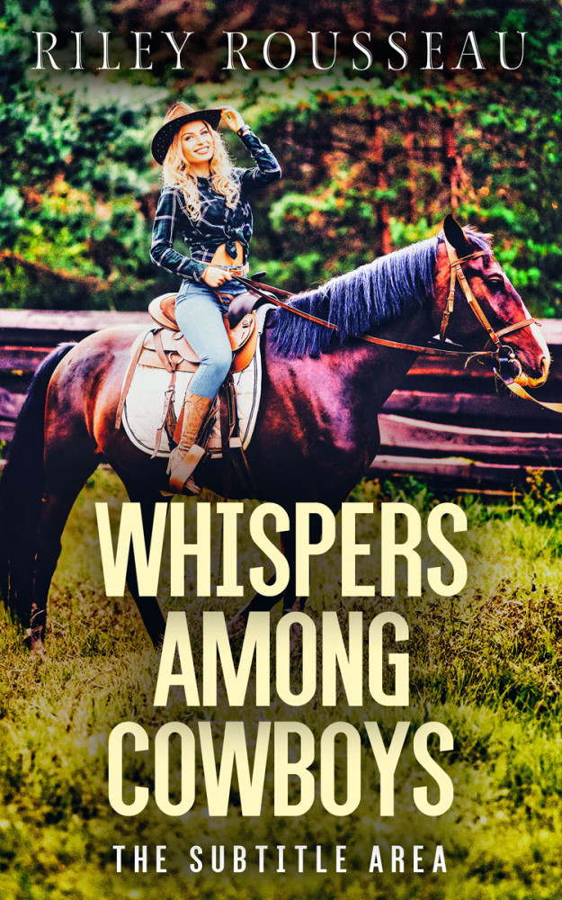 Front view of Rangitoto #15396 - Premade Action & Adventure Book Cover