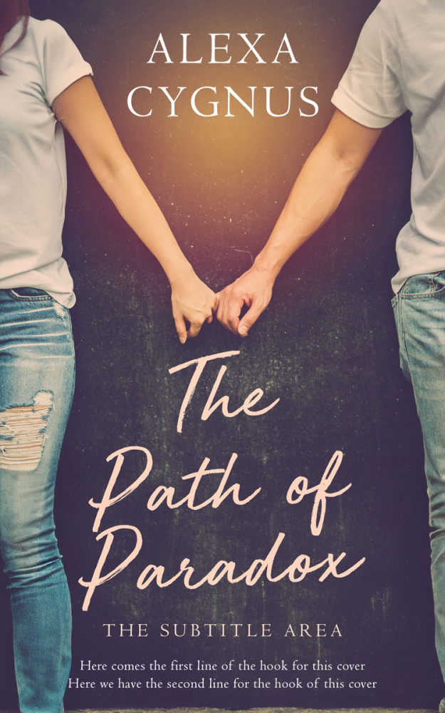 Front view of Ship Gray #15411 - Premade Romance Book Cover