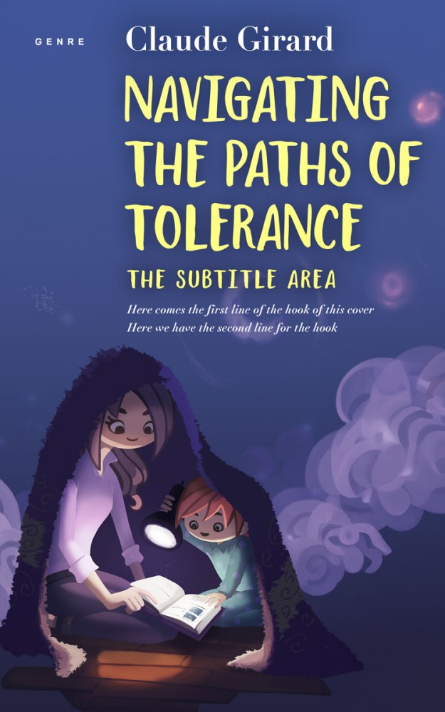 Front view of East Bay #15449 - Premade Family & Parenting Book Cover