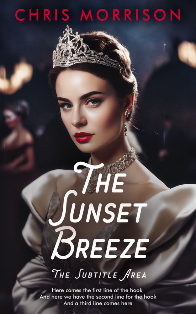 Front view of Baltic Sea #15503 - Premade Romance Book Cover