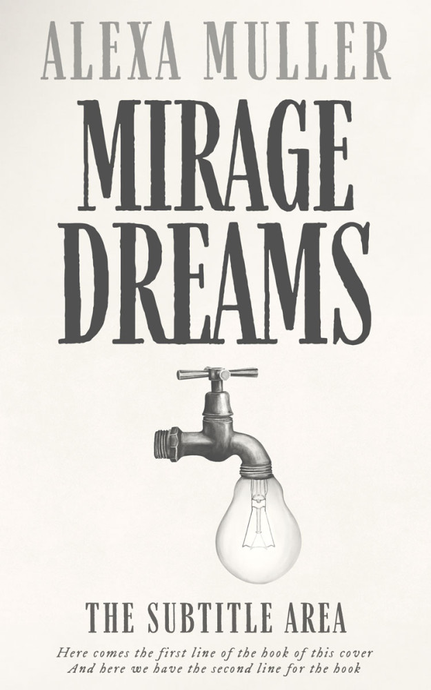 Front view of Spring Wood #15588 - Premade Abstract Book Cover