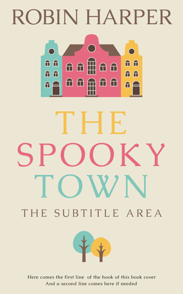 Front view of Pearl Bush #15697 - Premade Horror Book Cover