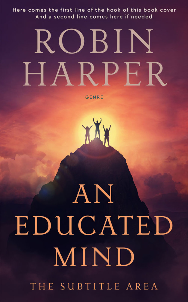 Front view of Japonica #15709 - Premade Self-Improvement & Self-Help Book Cover | BookCoverZone