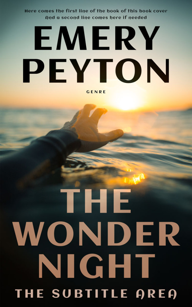 Front view of Brandy #15734 - Premade Self-Improvement & Self-Help Book Cover