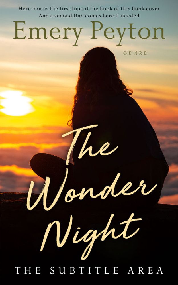 Front view of Night Rider #15742 - Premade Mystery & Thriller & Suspense Book Cover