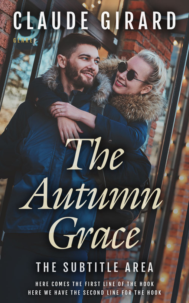 Front view of Shark #15797 - Premade Romance Book Cover