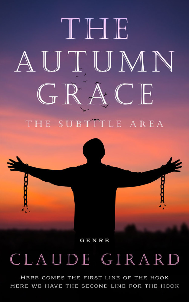 Front view of Steel Gray #15817 - Premade Religion & Spirituality Book Cover