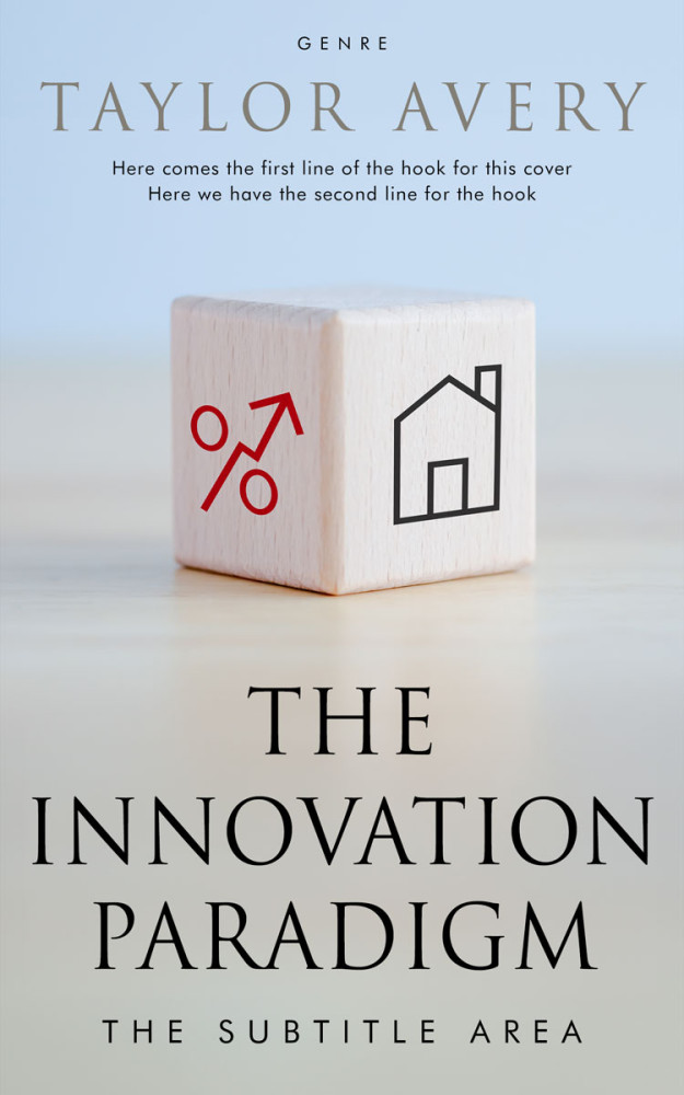 Front view of Tiara #15839 - Premade Business Book Cover