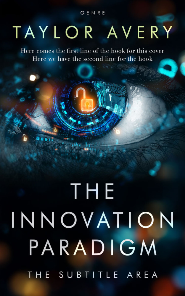 Front view of Bunker #15844 - Premade Science Fiction Book Cover