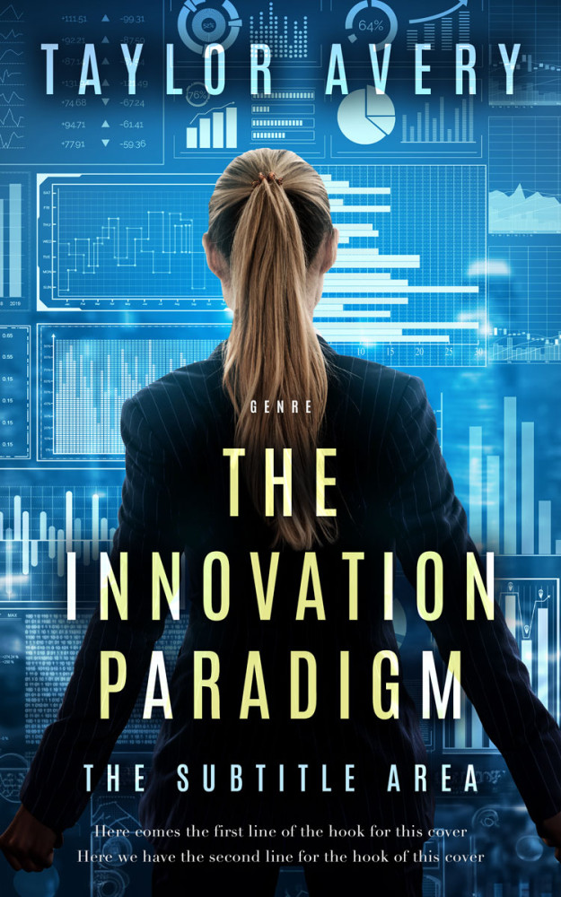 Front view of Surf Crest #15861 - Premade Self-Improvement & Self-Help Book Cover