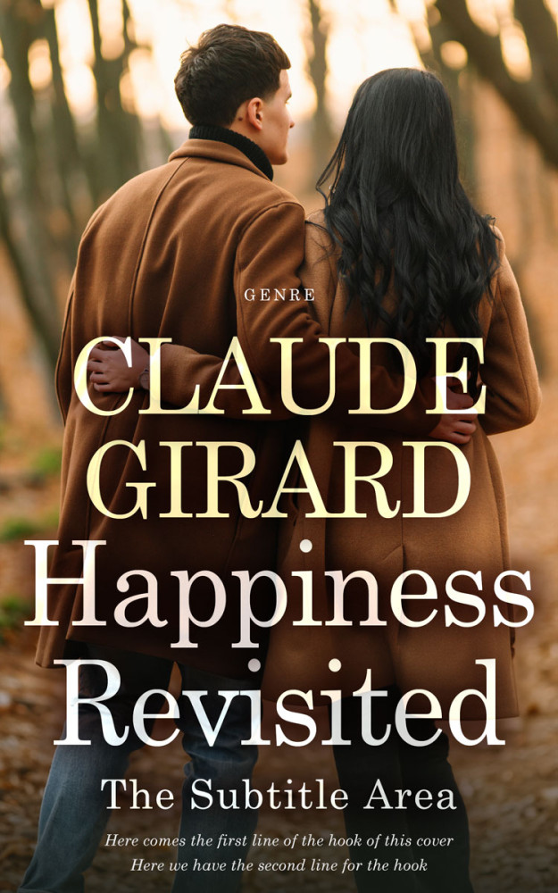 Front view of Black Marlin #15892 - Premade Romance Book Cover