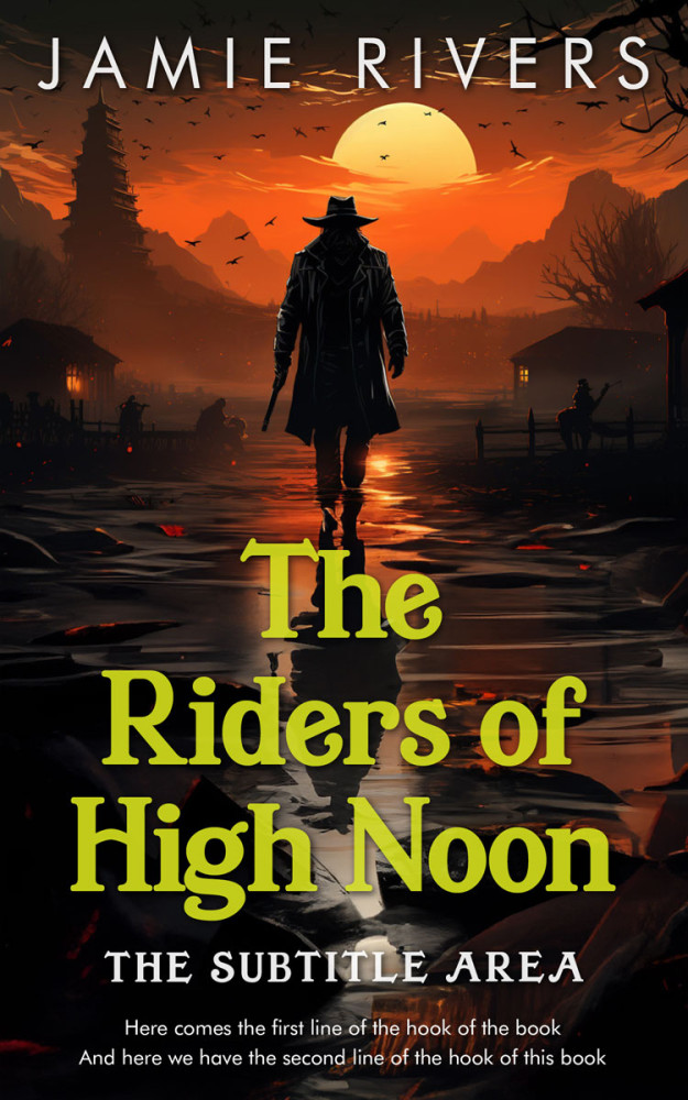 Front view of Brandy Punch #15980 - Premade Mystery & Thriller & Suspense Book Cover