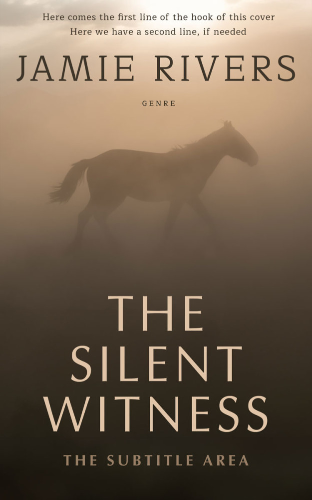 Front view of Mondo #16017 - Premade Western Book Cover