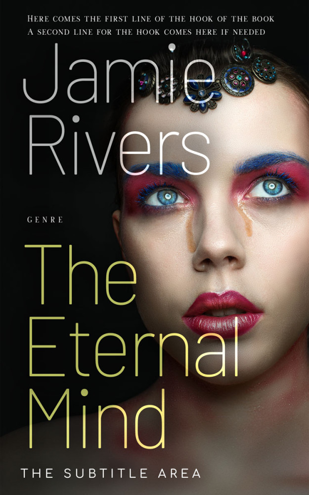 Front view of Vanilla #16106 - Premade Literary Fiction Book Cover