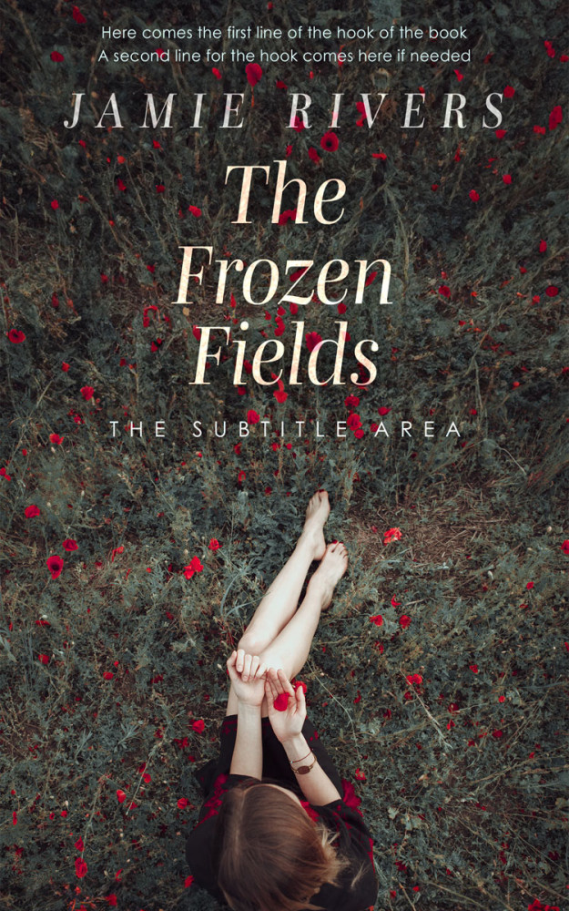 Front view of Dune #16124 - Premade Romance Book Cover