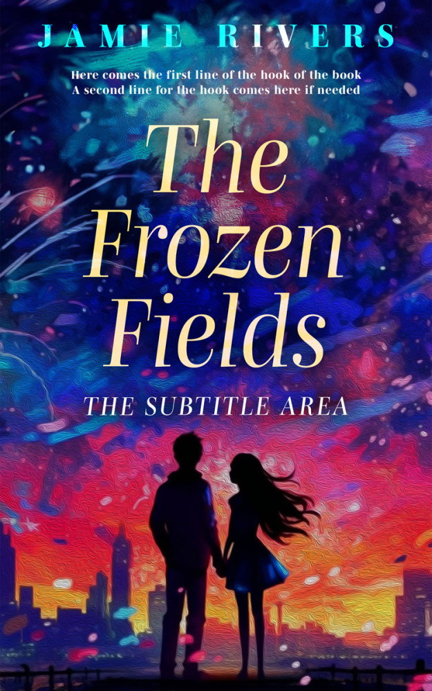 Front view of Jacarta #16156 - Premade Romance Book Cover