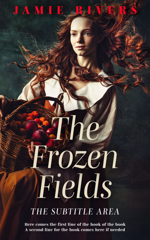 Front view of Thunder #16158 - Premade Historical Book Cover