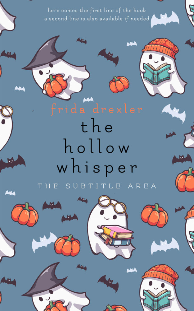 Front view of Bermuda Gray #16188 - Premade Paranormal & Urban Book Cover