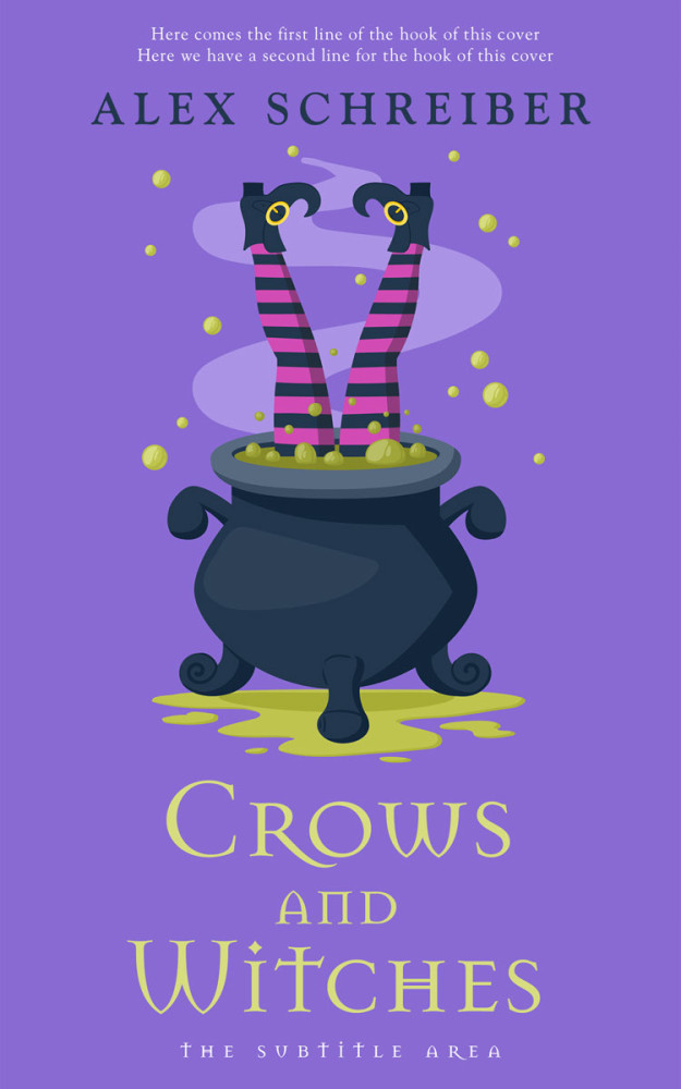 Front view of True V #16220 - Premade Fantasy Book Cover