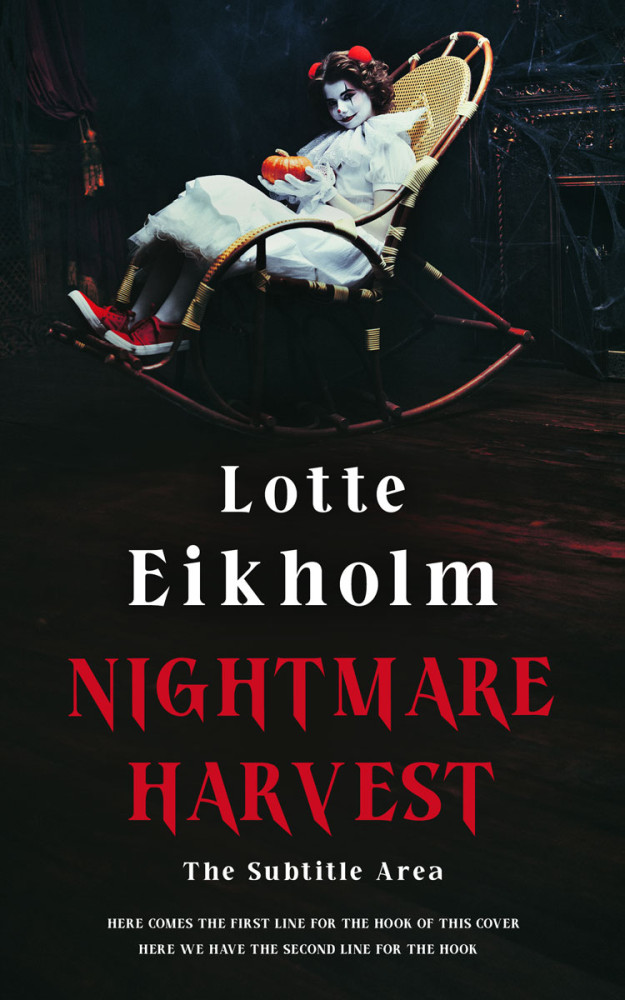 Front view of Woodsmoke #16240 - Premade Horror Book Cover