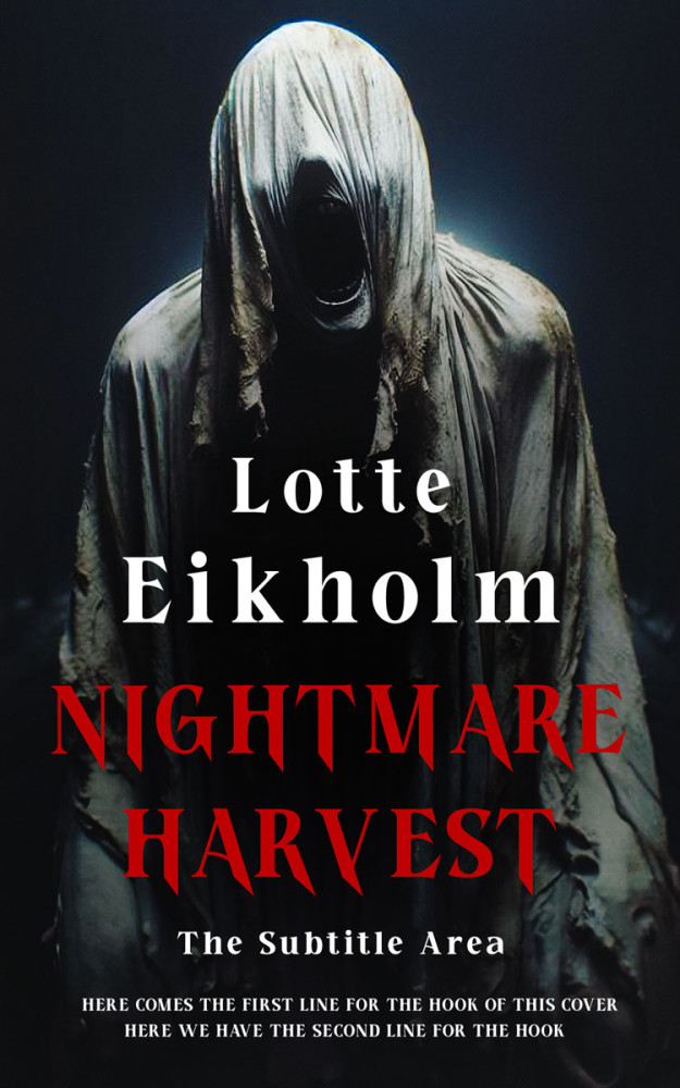 Front view of Woodsmoke #16242 - Premade Horror Book Cover