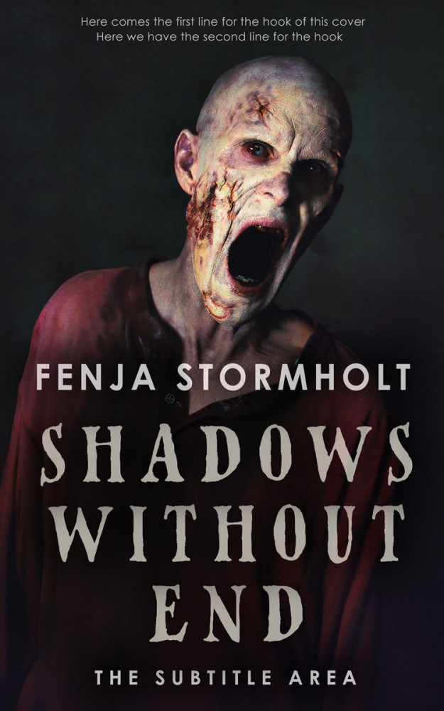 Front view of Cod Gray #16256 - Premade Apocalyptica Book Cover